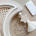 Lampa księżyc beż Lilly and Swan 6.jpg